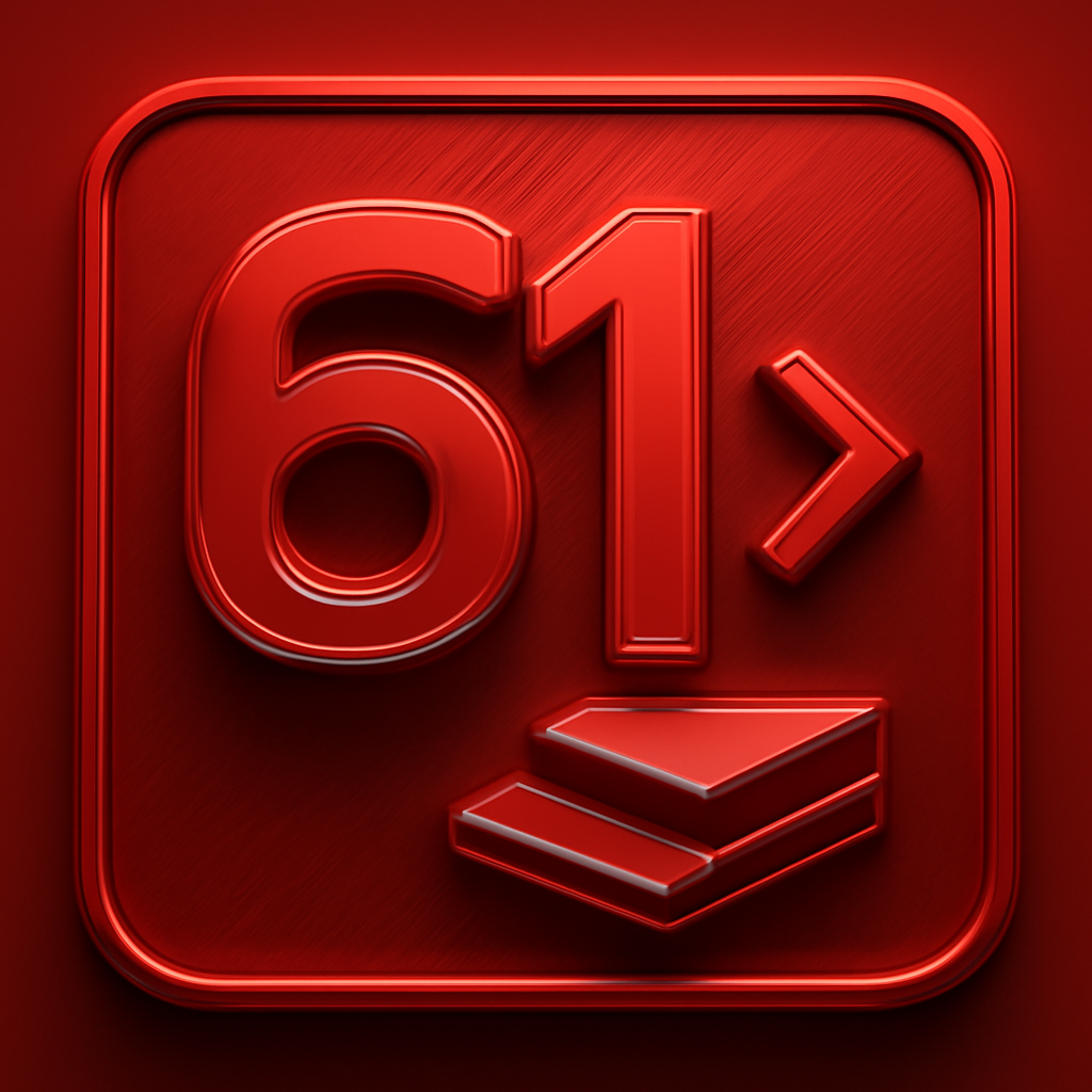 A badge representing the 61 Lottery Guidelines for Use.