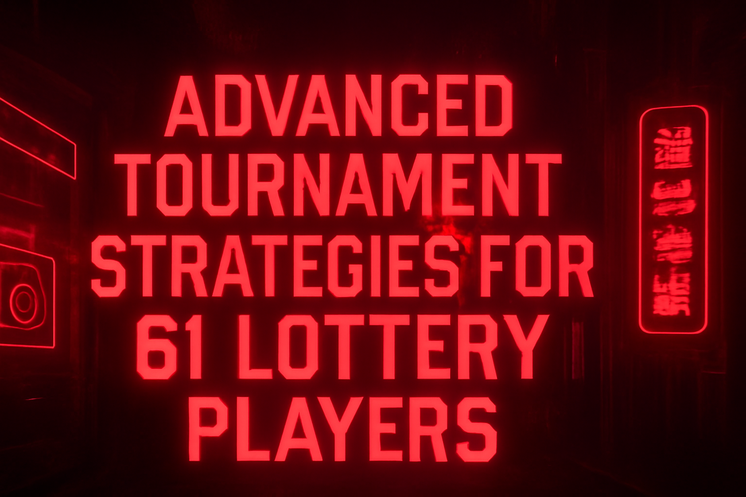 An informative graphic showcasing tips for accessing the 61 Lottery platform.