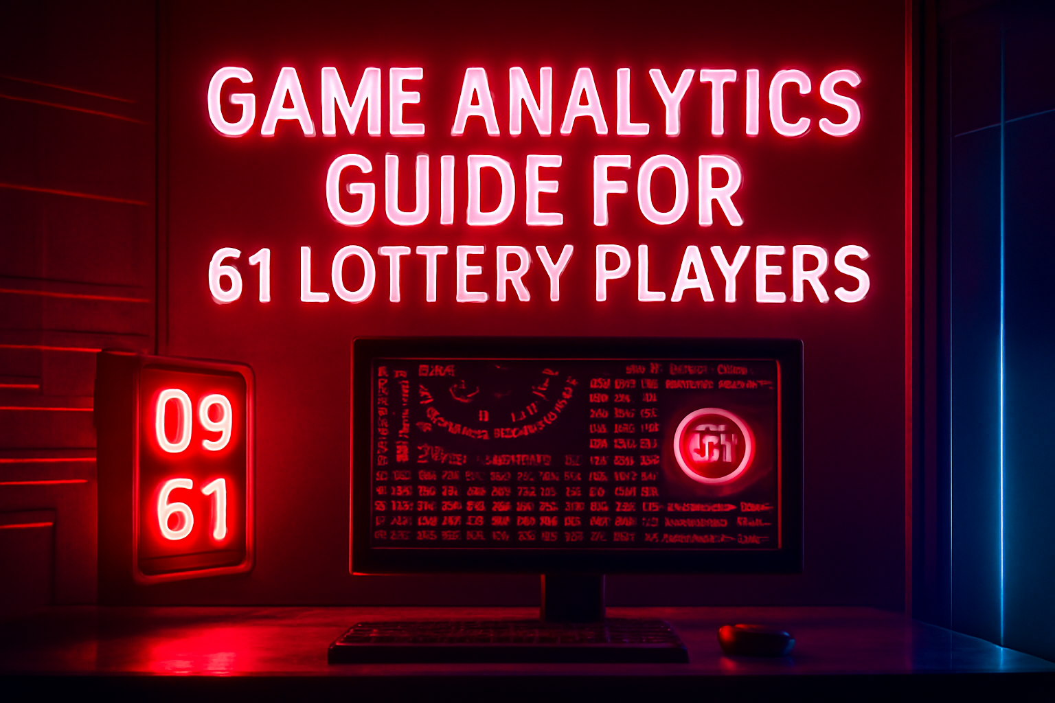 An informative scene depicting the 61 Lottery Guidelines for Use.