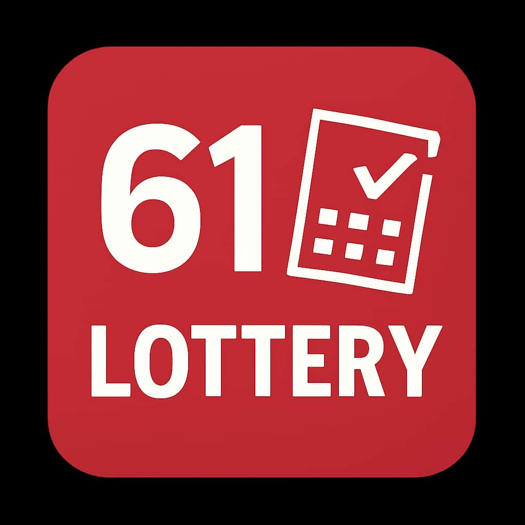 A badge representing the 61 Lottery Guidelines for Use.