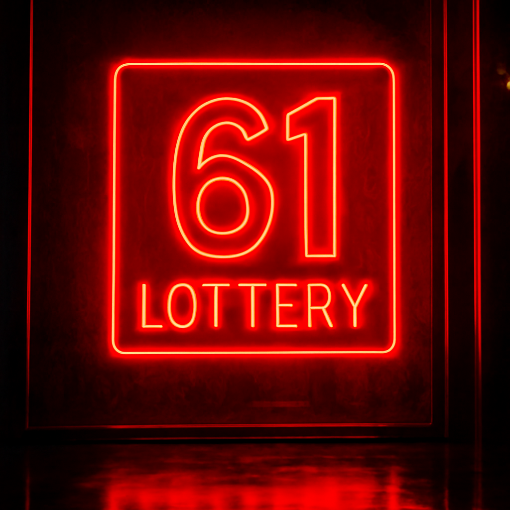 An educational diagram related to 61 Lottery Guidelines for Use.