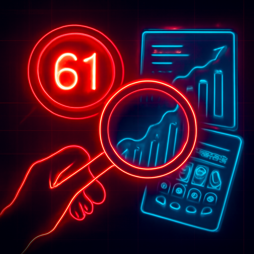 A professional badge depicting login support for 61 Lottery.