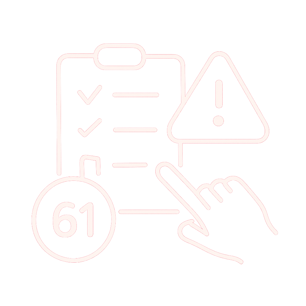 An educational diagram detailing the steps to resolve login issues for 61 Lottery.