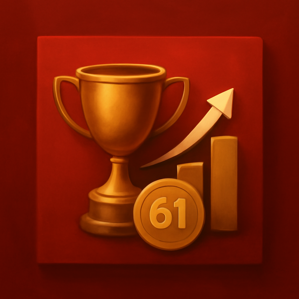 An icon representing the 61 Lottery features guide.