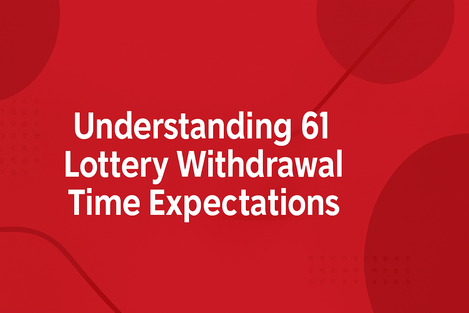 An informative scene depicting the safety considerations of the 61 Lottery platform.