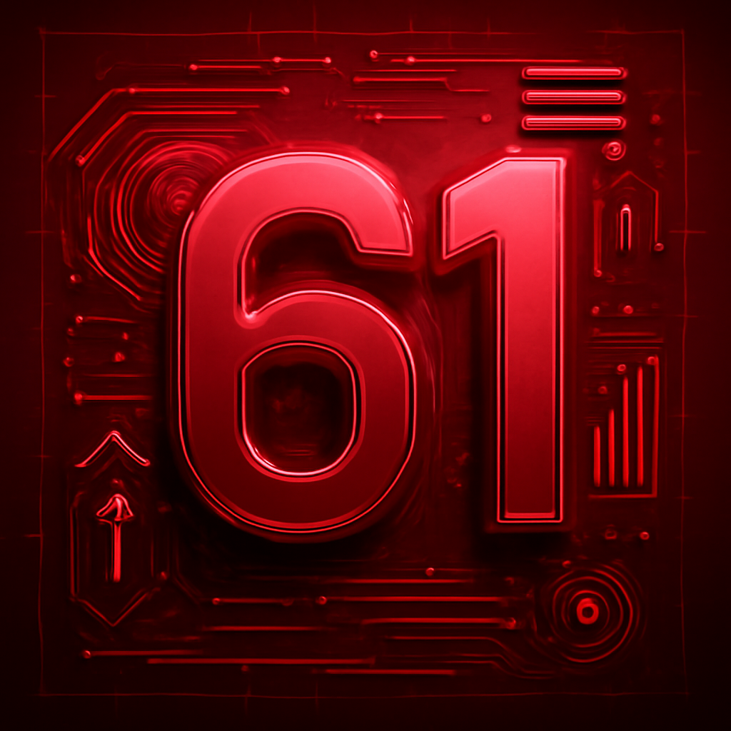 Illustration explaining the requirements for 61 Lottery system access.