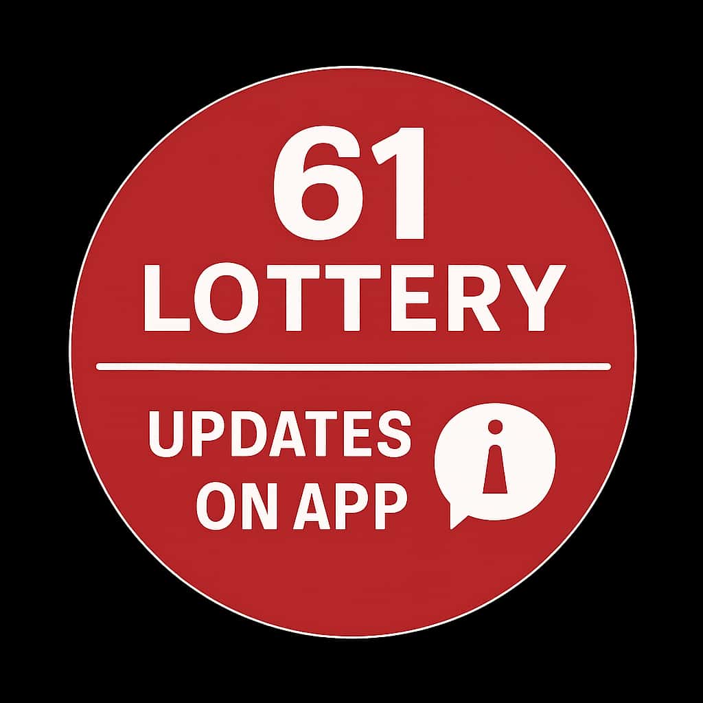 Icon symbolizing the 61 Lottery App updates for user assistance.